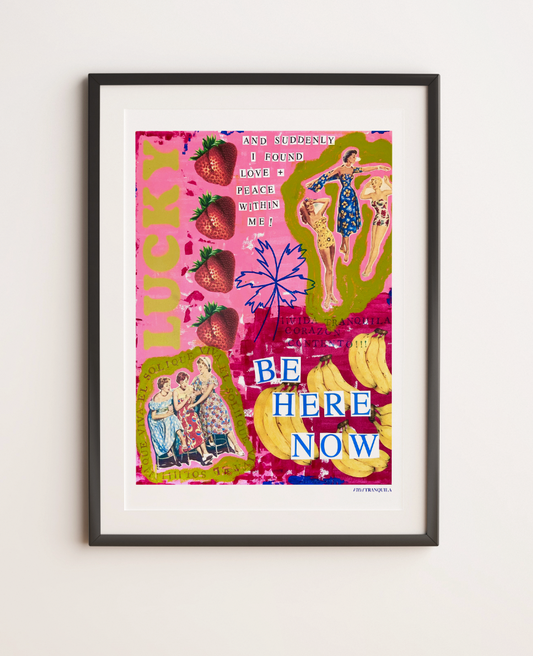 PRINT “Be Here Now”